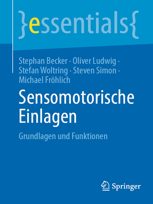 Title details for Sensomotorische Einlagen by Stephan Becker - Available